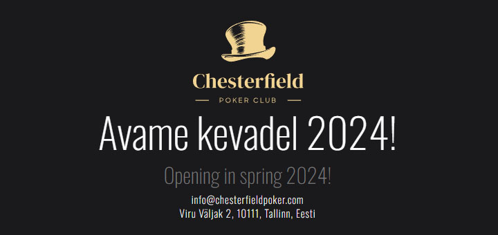 Chesterfield Poker Club on 2024. aasta kevadel avatav pokkeriklubi Tallinna südames aadressiga Viru Väljak 2 (Metro Plaza hoone).